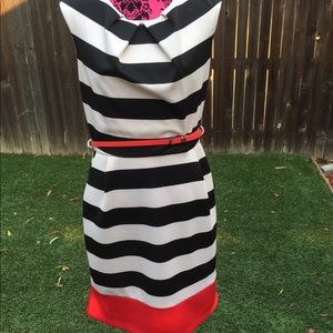 Black and white strips